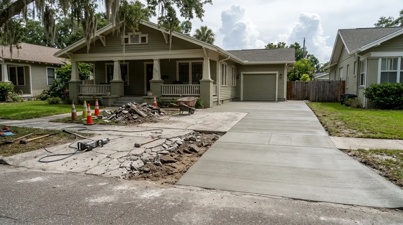 Concrete Removal & Replacement Tampa